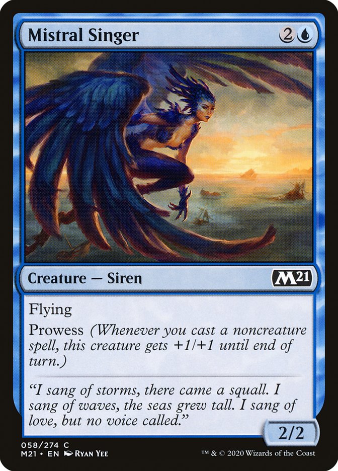 Mistral Singer [Core Set 2021] | L.A. Mood Comics and Games