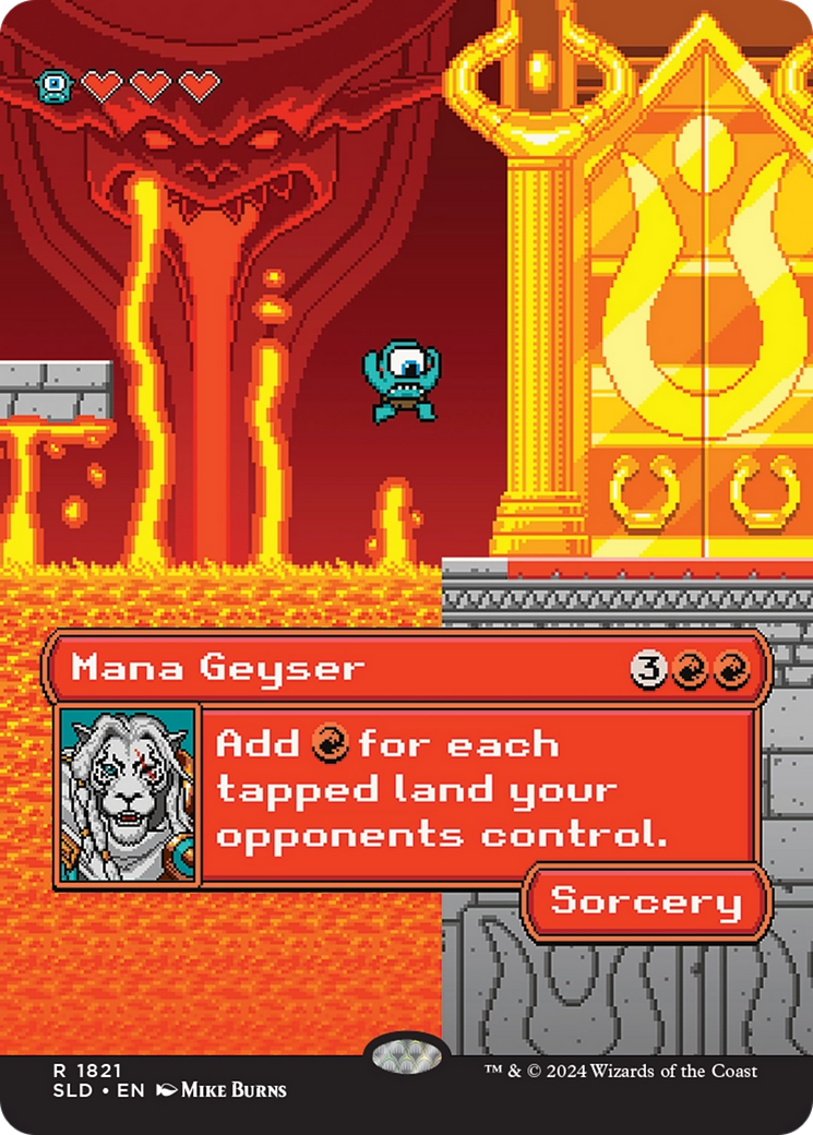 Mana Geyser (Rainbow Foil) [Secret Lair Drop Series] | L.A. Mood Comics and Games