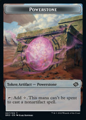 Powerstone // Ravage Double-Sided Token [The Brothers' War Tokens] | L.A. Mood Comics and Games