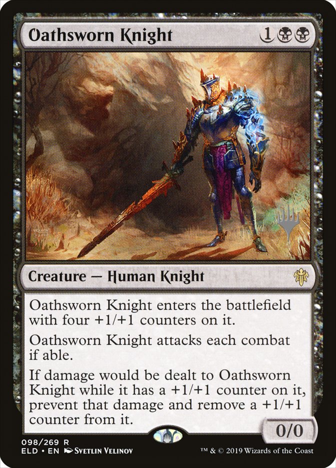Oathsworn Knight (Promo Pack) [Throne of Eldraine Promos] | L.A. Mood Comics and Games