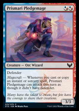Prismari Pledgemage [Strixhaven: School of Mages] | L.A. Mood Comics and Games