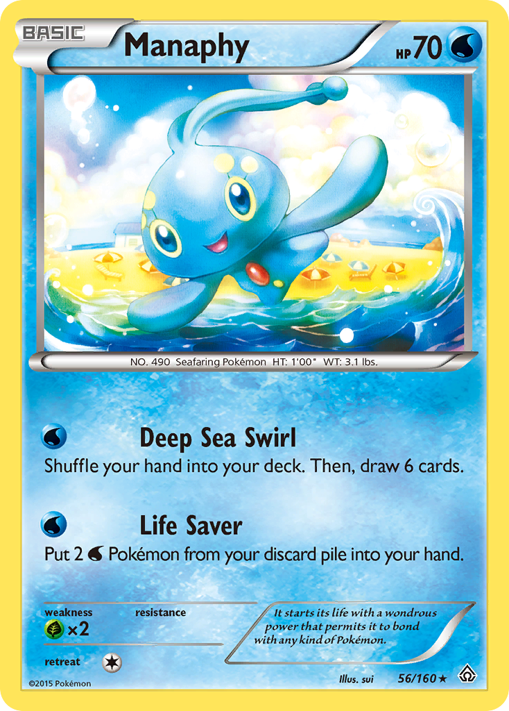 Manaphy (56/160) [XY: Primal Clash] | L.A. Mood Comics and Games