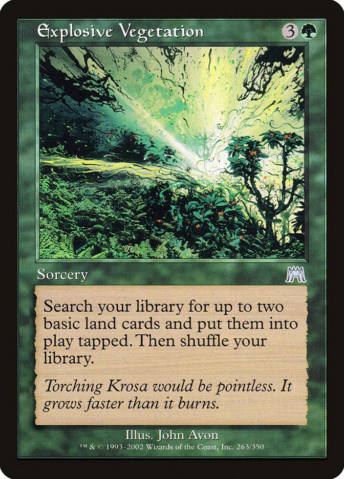 Explosive Vegetation [Onslaught] | L.A. Mood Comics and Games