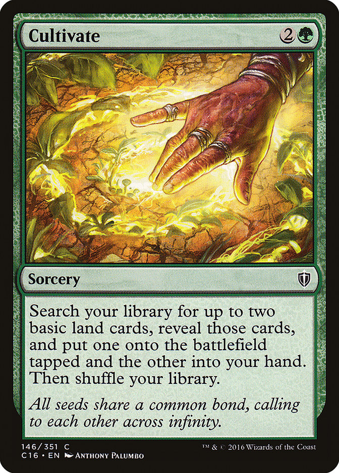 Cultivate [Commander 2016] | L.A. Mood Comics and Games