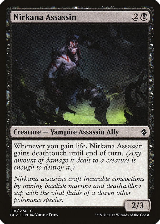 Nirkana Assassin [Battle for Zendikar] | L.A. Mood Comics and Games