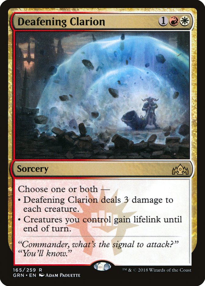 Deafening Clarion [Guilds of Ravnica] | L.A. Mood Comics and Games