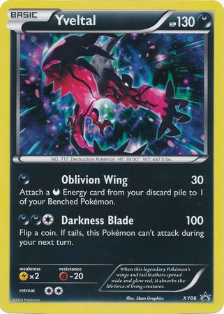 Yveltal (XY06) (Jumbo Card) [XY: Black Star Promos] | L.A. Mood Comics and Games
