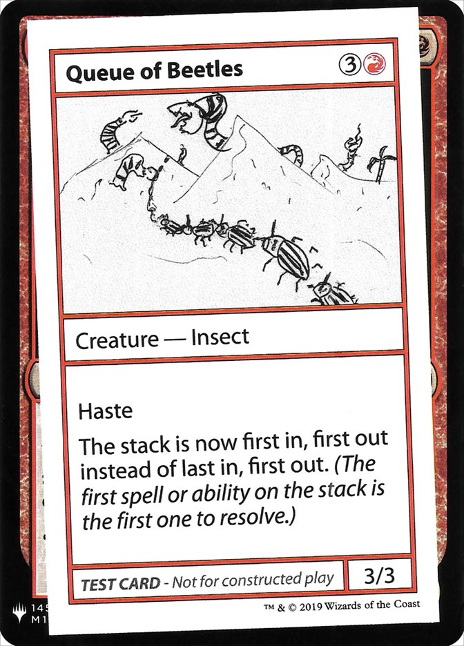 Queue of Beetles [Mystery Booster Playtest Cards] | L.A. Mood Comics and Games