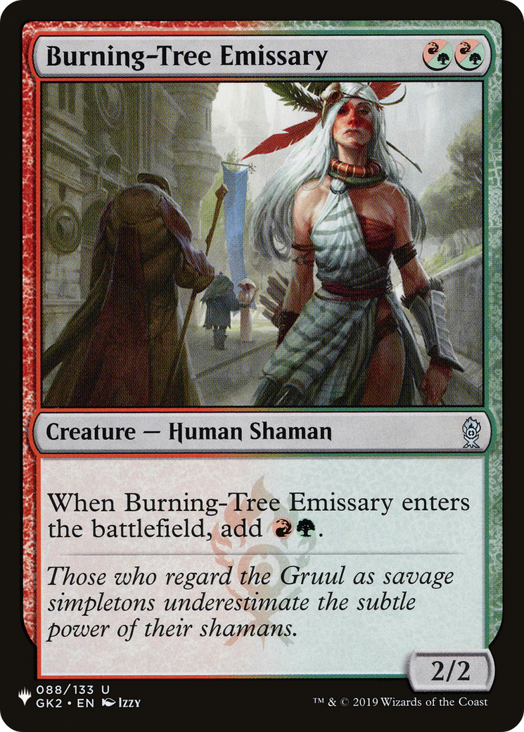 Burning-Tree Emissary [The List Reprints] | L.A. Mood Comics and Games