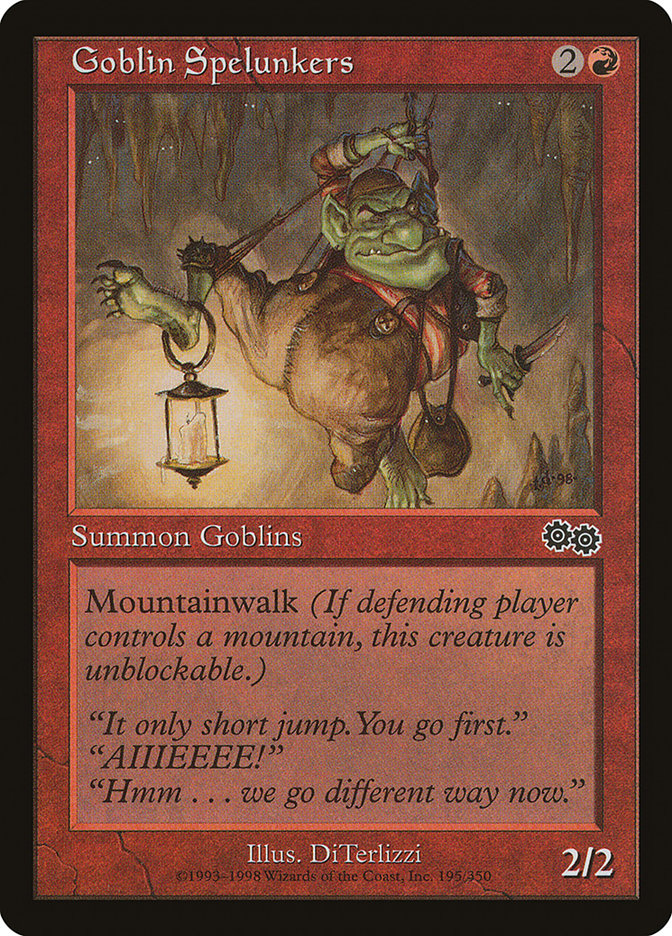 Goblin Spelunkers [Urza's Saga] | L.A. Mood Comics and Games