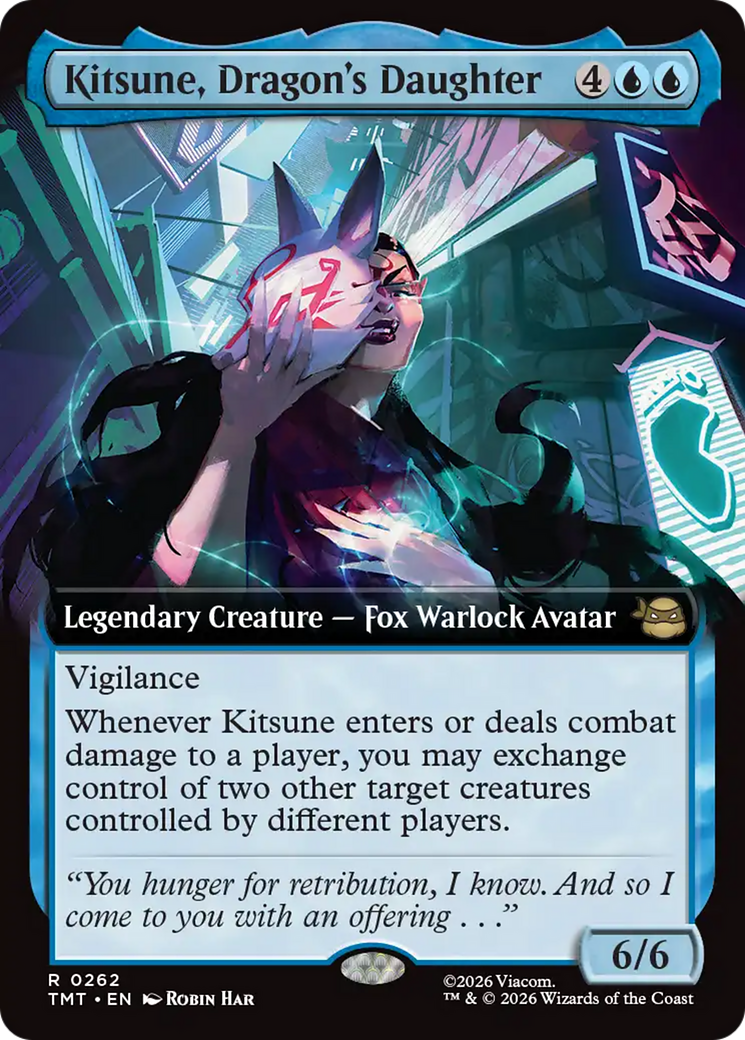 Kitsune, Dragon's Daughter (Extended Art) [Teenage Mutant Ninja Turtles] | L.A. Mood Comics and Games