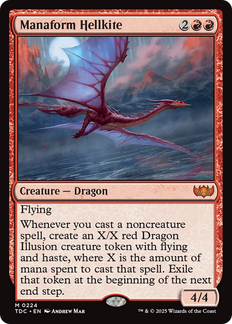 Manaform Hellkite [Tarkir: Dragonstorm Commander] | L.A. Mood Comics and Games