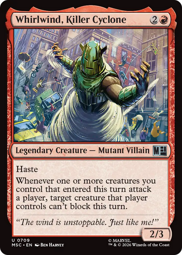 Whirlwind, Killer Cyclone [Marvel Super Heroes Commander] | L.A. Mood Comics and Games