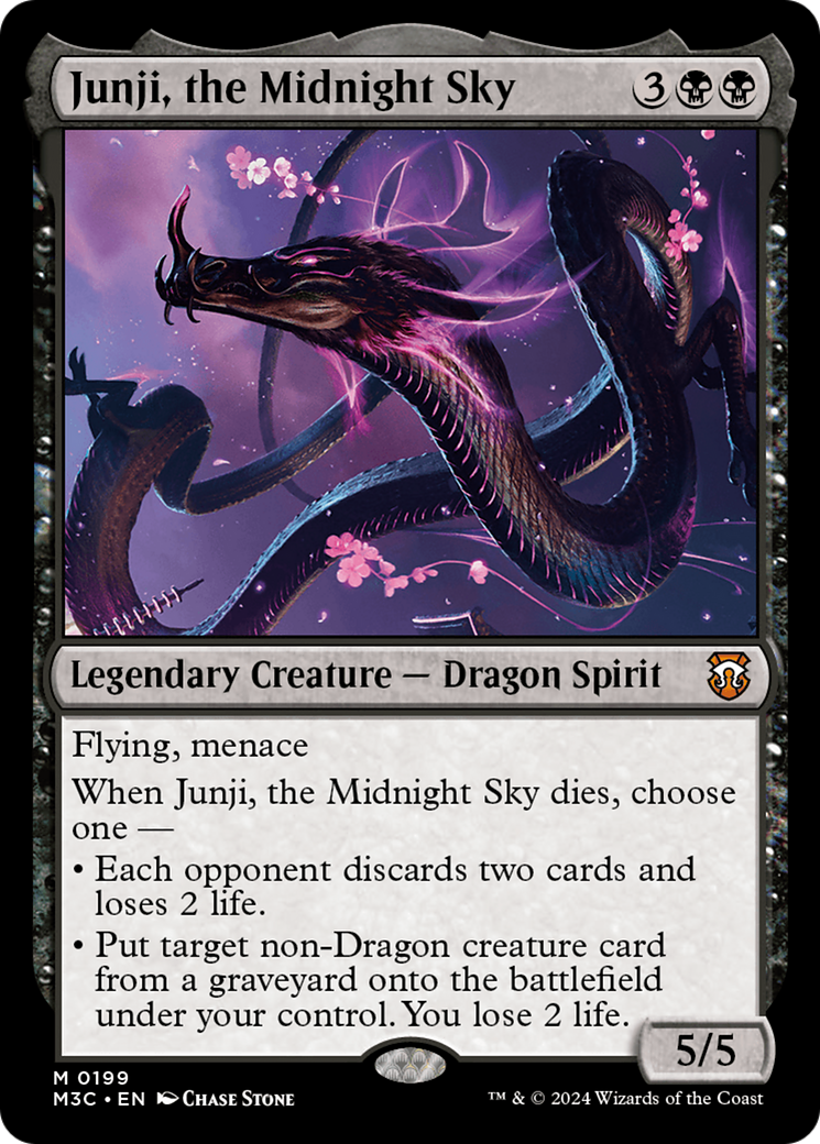 Junji, the Midnight Sky (Ripple Foil) [Modern Horizons 3 Commander] | L.A. Mood Comics and Games