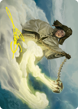 Traveling Minister Art Card (Gold-Stamped Signature) [Innistrad: Crimson Vow Art Series] | L.A. Mood Comics and Games