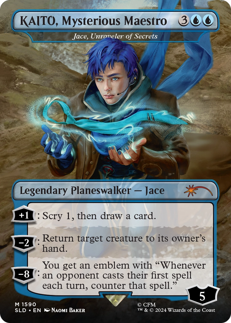 KAITO, Mysterious Maestro - Jace, Unraveler of Secrets [Secret Lair Drop Series] | L.A. Mood Comics and Games