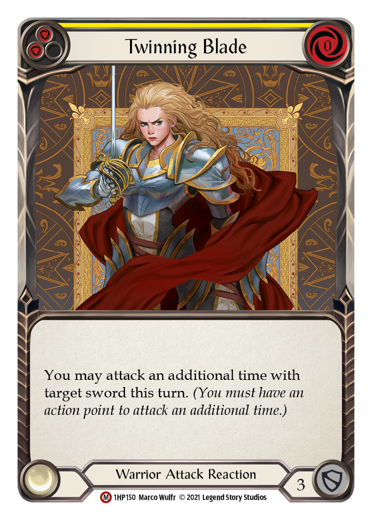 Twinning Blade [1HP150] (History Pack 1) | L.A. Mood Comics and Games
