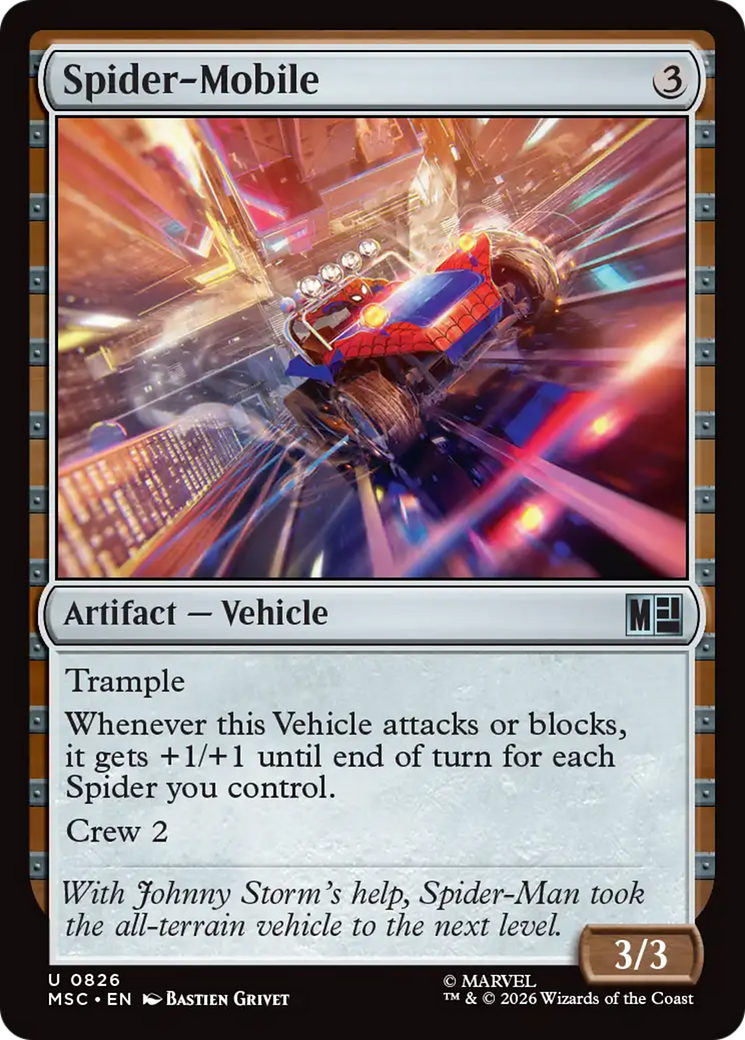 Spider-Mobile [Marvel Super Heroes Commander] | L.A. Mood Comics and Games