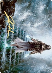 Karfell Harbinger Art Card (Gold-Stamped Signature) [Kaldheim Art Series] | L.A. Mood Comics and Games