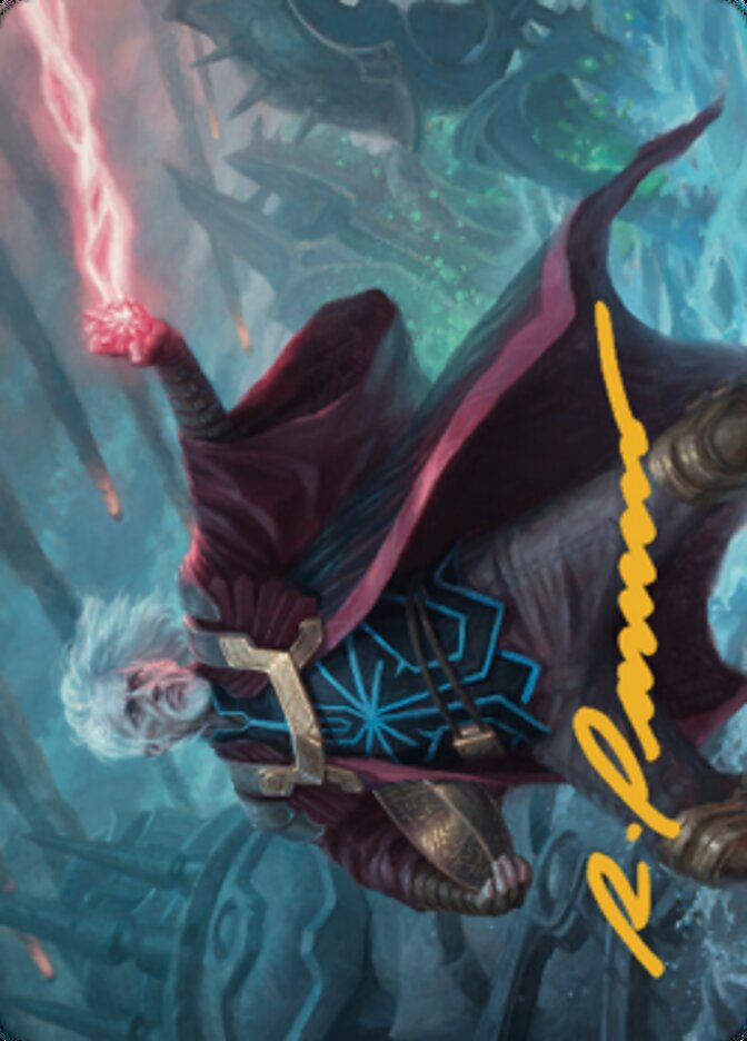 Urza, Lord Protector Art Card (Gold-Stamped Signature) [The Brothers' War Art Series] | L.A. Mood Comics and Games