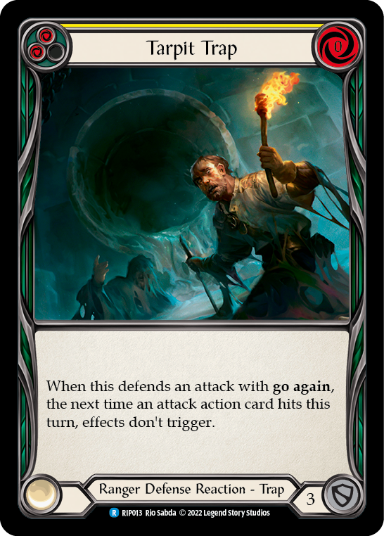 Tarpit Trap (Yellow) [RIP013] (Outsiders Riptide Blitz Deck) | L.A. Mood Comics and Games