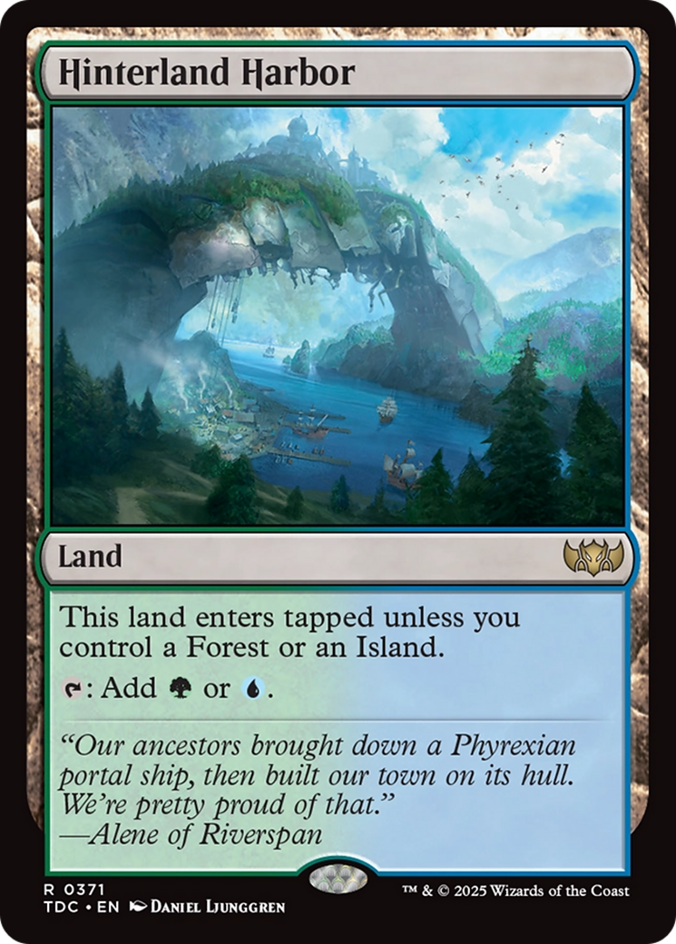 Hinterland Harbor [Tarkir: Dragonstorm Commander] | L.A. Mood Comics and Games