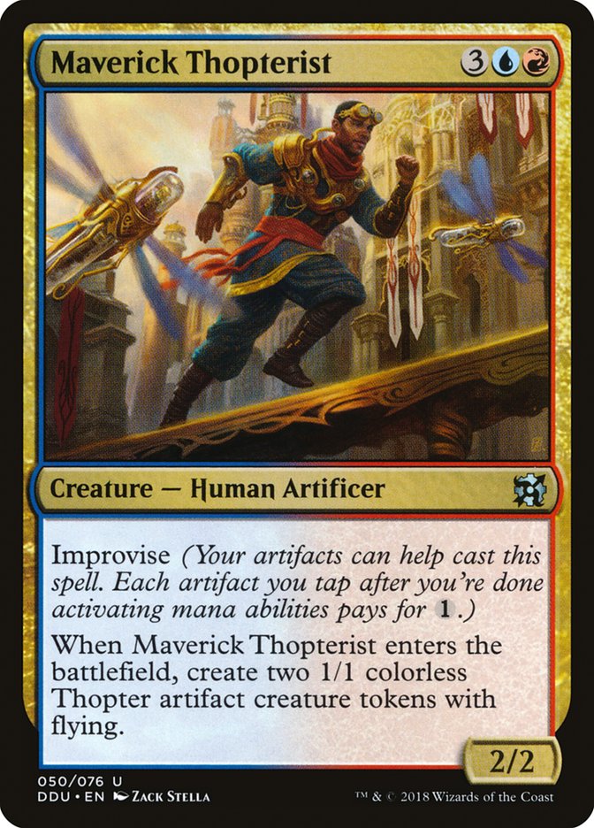Maverick Thopterist [Duel Decks: Elves vs. Inventors] | L.A. Mood Comics and Games