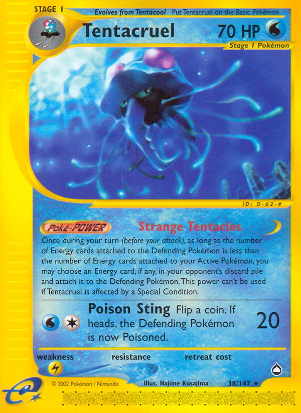 Tentacruel (38/147) [Aquapolis] | L.A. Mood Comics and Games