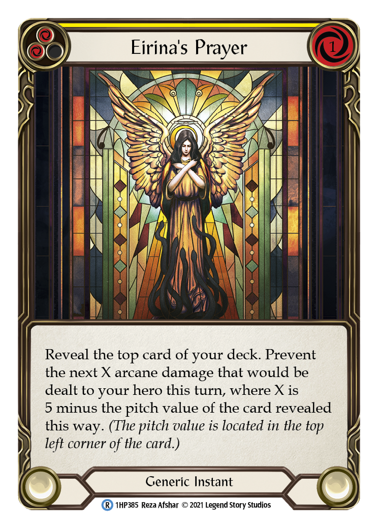 Eirina's Prayer (Yellow) [1HP385] (History Pack 1) | L.A. Mood Comics and Games