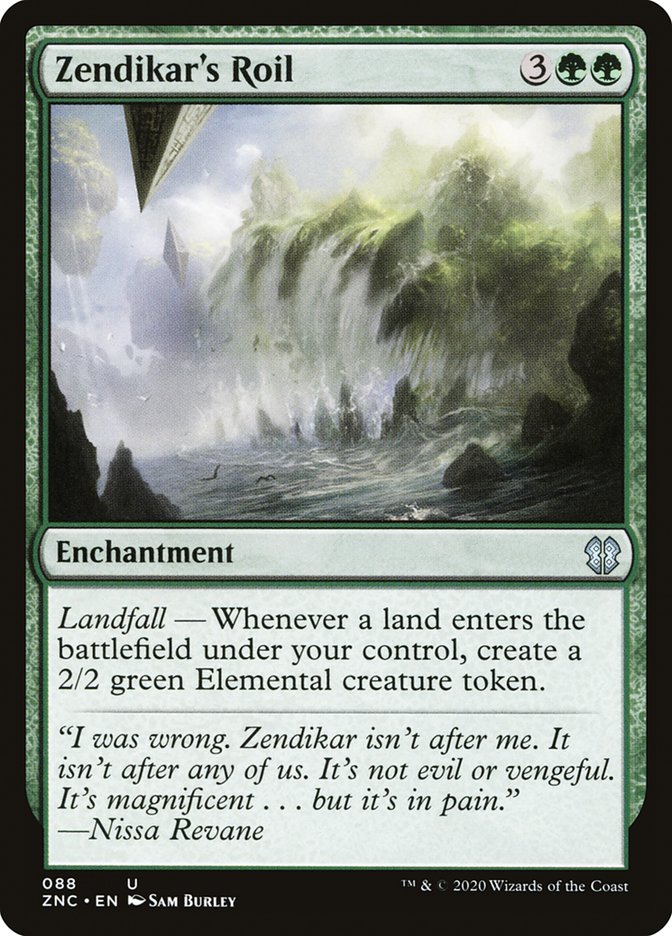 Zendikar's Roil [Zendikar Rising Commander] | L.A. Mood Comics and Games