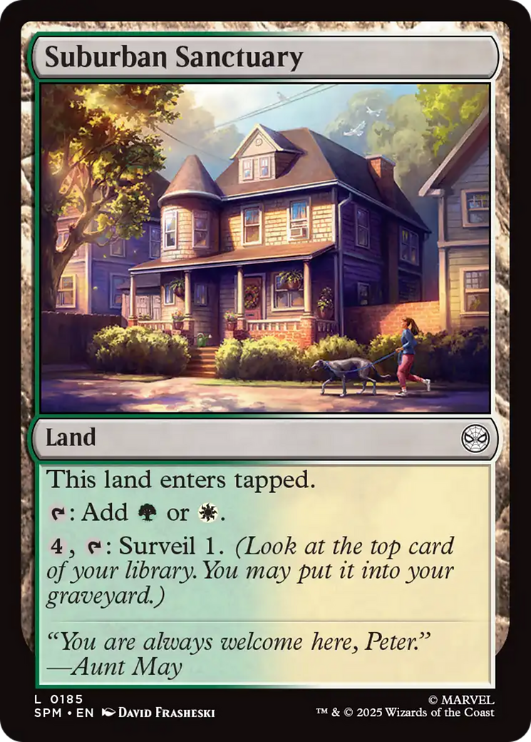 Suburban Sanctuary [Marvel's Spider-Man] | L.A. Mood Comics and Games
