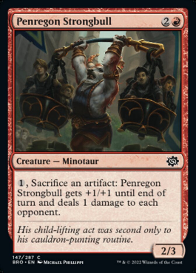 Penregon Strongbull [The Brothers' War] | L.A. Mood Comics and Games