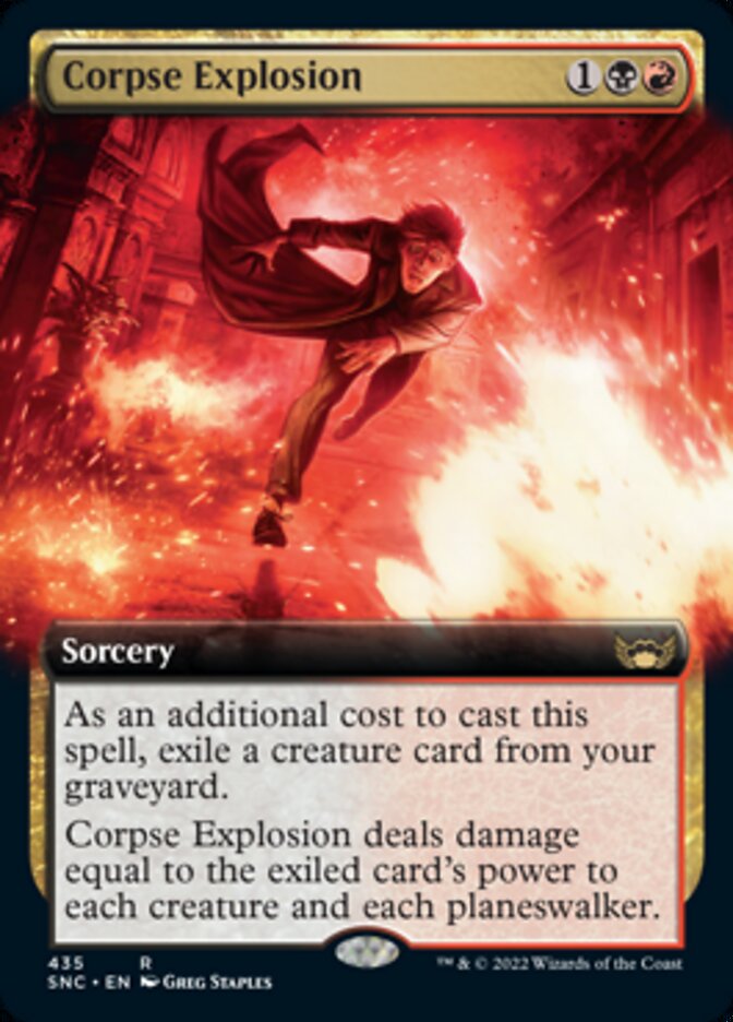 Corpse Explosion (Extended Art) [Streets of New Capenna] | L.A. Mood Comics and Games