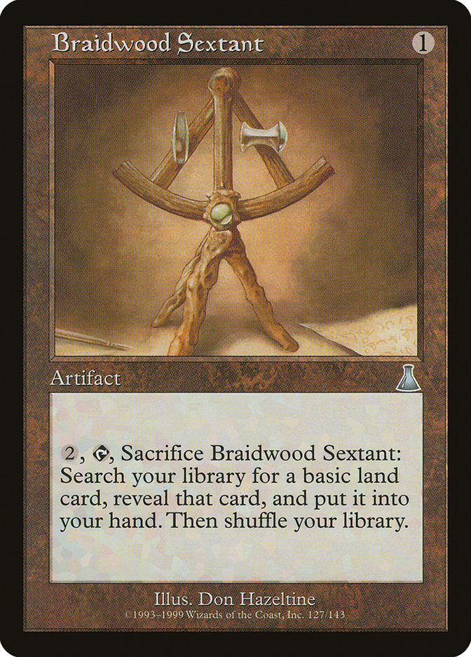 Braidwood Sextant [Urza's Destiny] | L.A. Mood Comics and Games