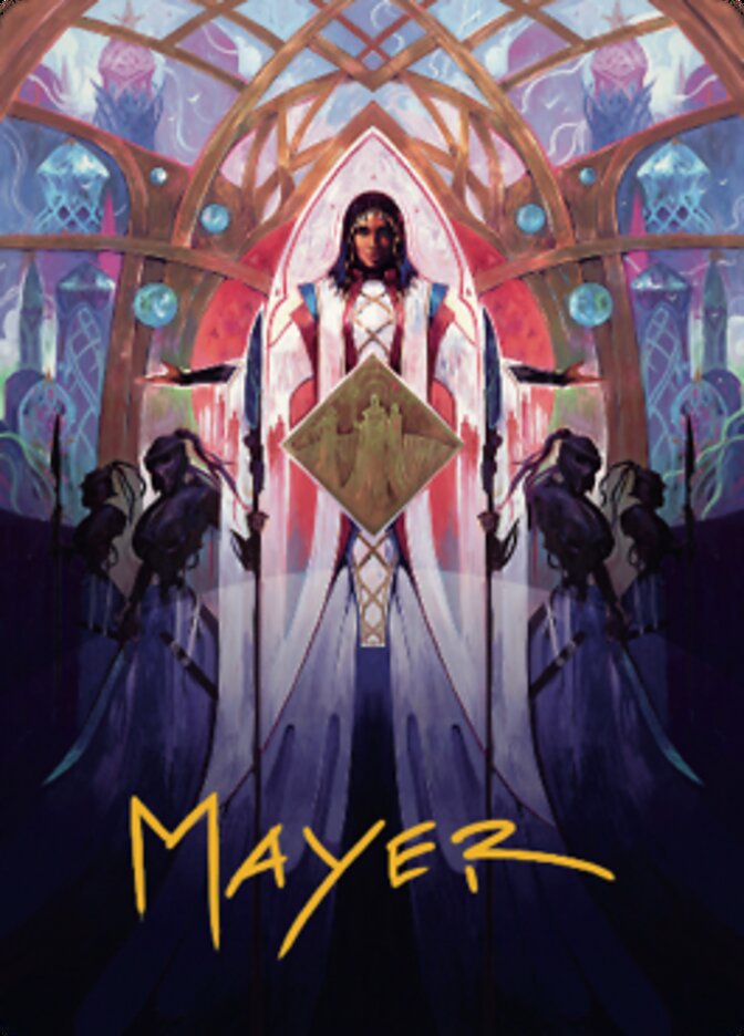 Kayla's Command Art Card (Gold-Stamped Signature) [The Brothers' War Art Series] | L.A. Mood Comics and Games
