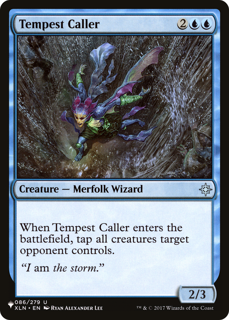 Tempest Caller [The List Reprints] | L.A. Mood Comics and Games