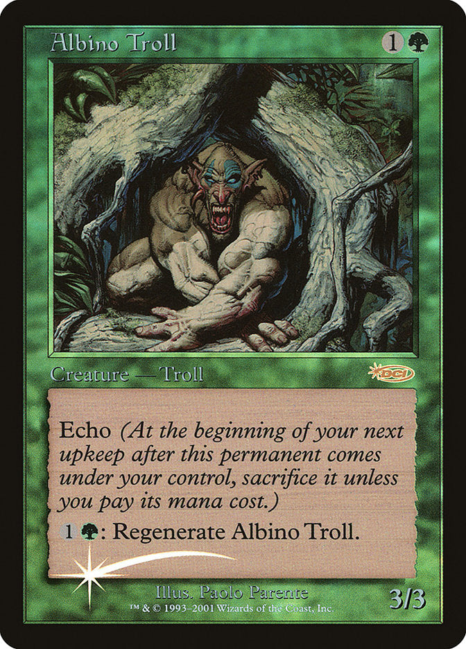 Albino Troll [Friday Night Magic 2002] | L.A. Mood Comics and Games