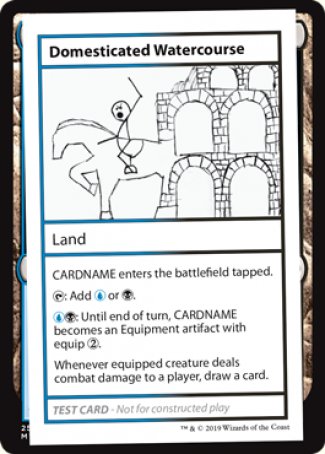 Domesticated Watercourse (2021 Edition) [Mystery Booster Playtest Cards] | L.A. Mood Comics and Games