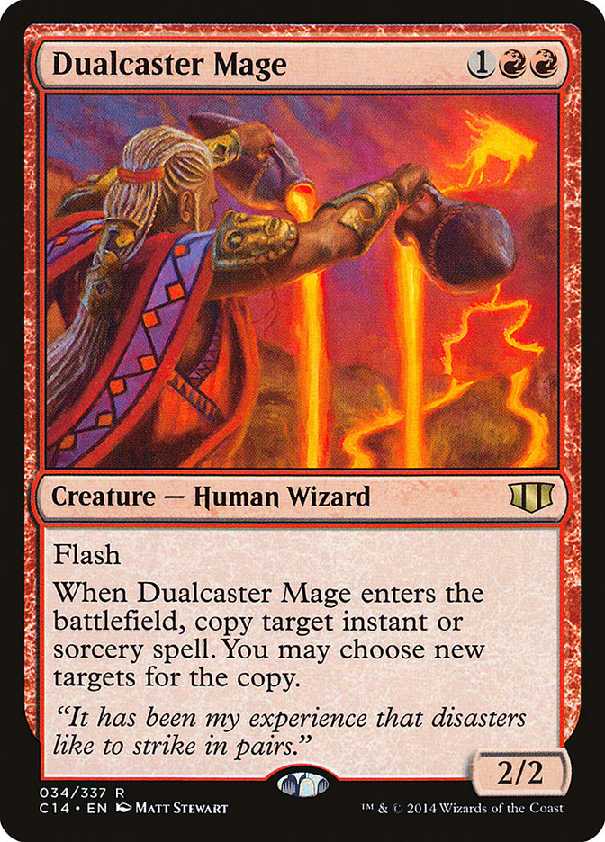 Dualcaster Mage [Commander 2014] | L.A. Mood Comics and Games