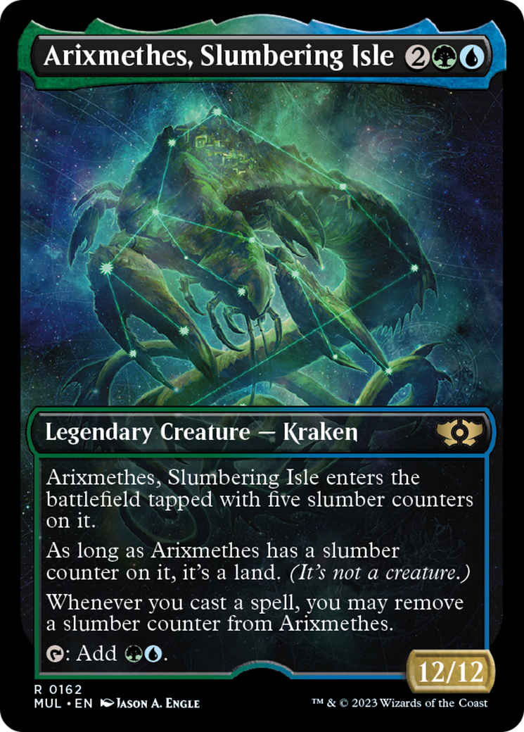 Arixmethes, Slumbering Isle (Halo Foil) [Multiverse Legends] | L.A. Mood Comics and Games