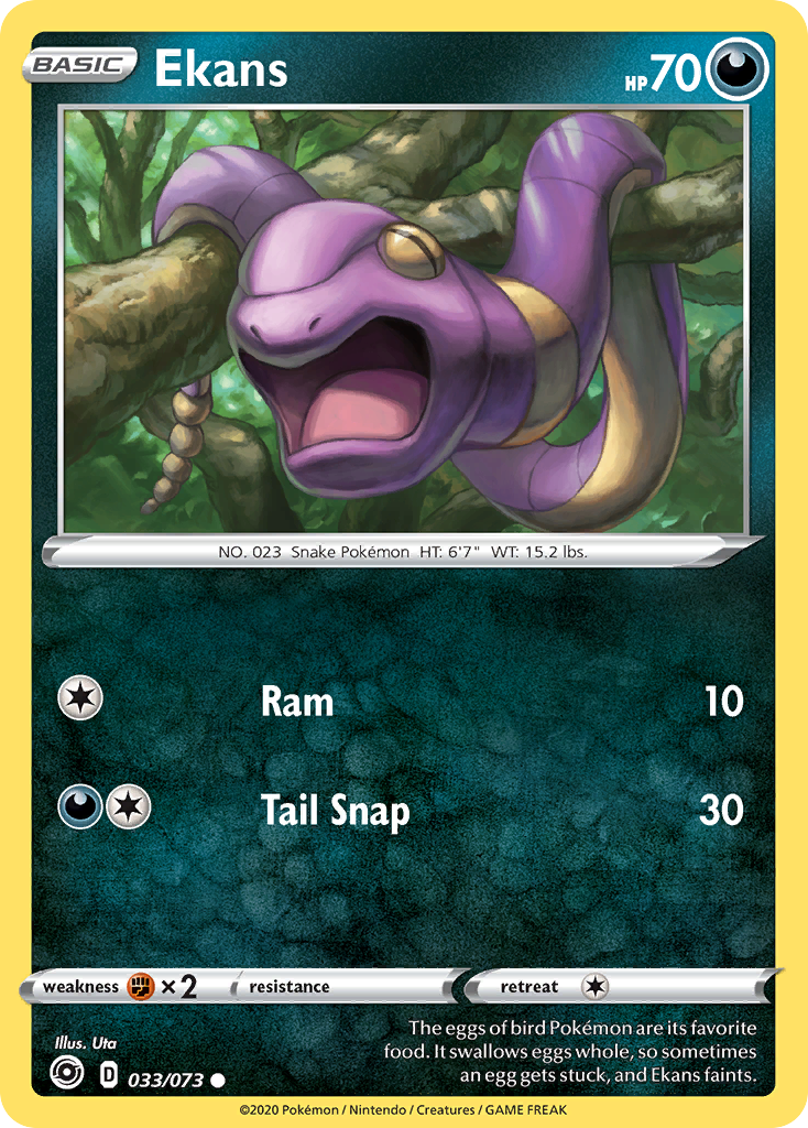 Ekans (033/073) [Sword & Shield: Champion's Path] | L.A. Mood Comics and Games