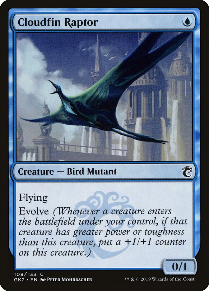 Cloudfin Raptor [Ravnica Allegiance Guild Kit] | L.A. Mood Comics and Games