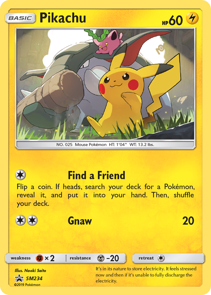 Pikachu (SM234) [Sun & Moon: Black Star Promos] | L.A. Mood Comics and Games