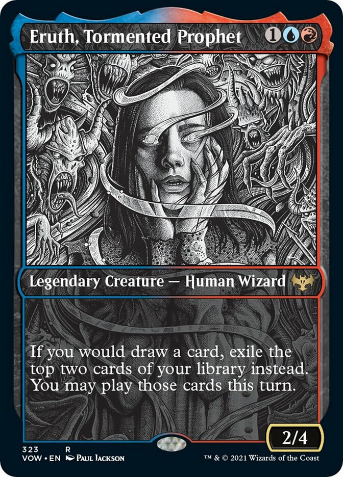 Eruth, Tormented Prophet (Showcase Eternal Night) [Innistrad: Crimson Vow] | L.A. Mood Comics and Games