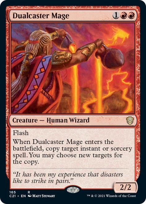 Dualcaster Mage [Commander 2021] | L.A. Mood Comics and Games