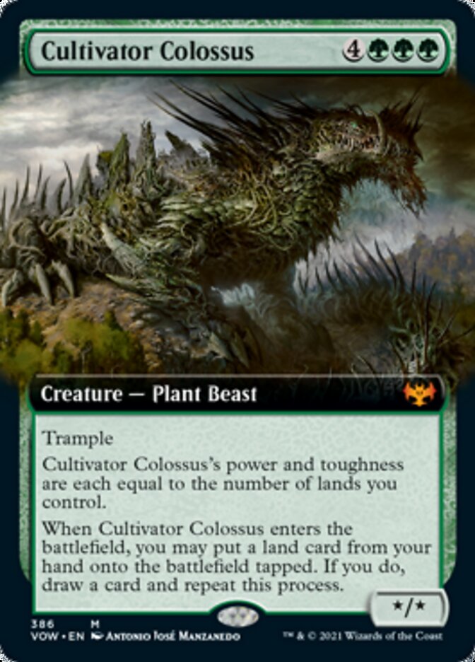 Cultivator Colossus (Extended Art) [Innistrad: Crimson Vow] | L.A. Mood Comics and Games