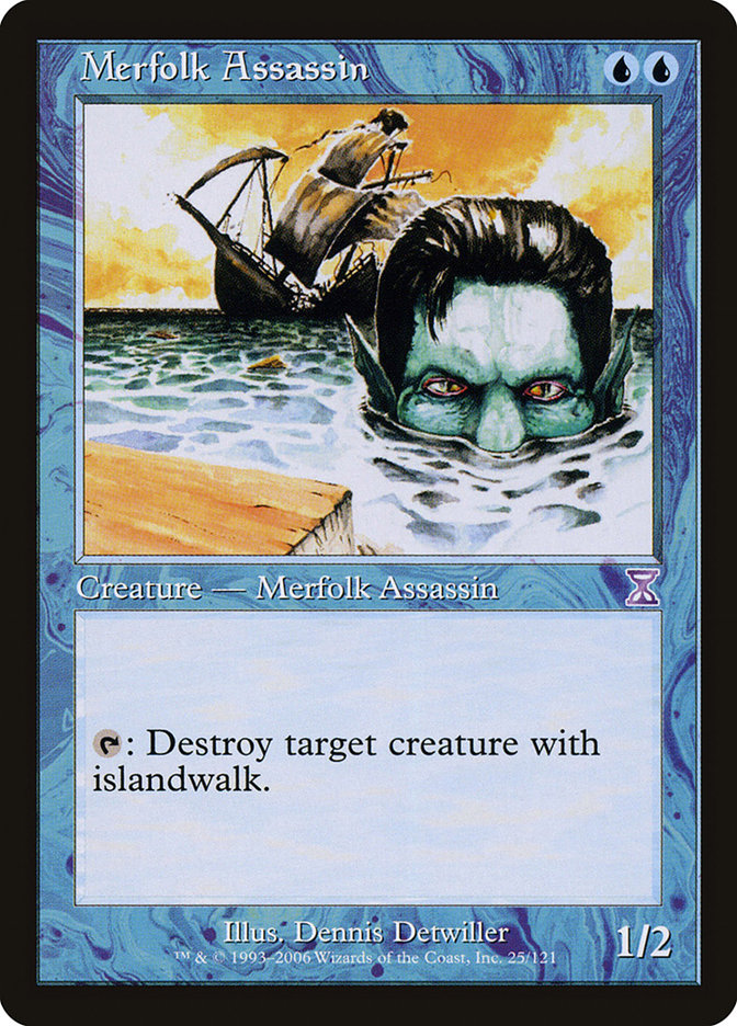Merfolk Assassin [Time Spiral Timeshifted] | L.A. Mood Comics and Games
