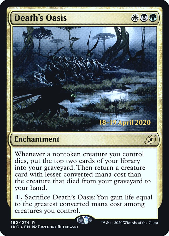 Death's Oasis [Ikoria: Lair of Behemoths Prerelease Promos] | L.A. Mood Comics and Games