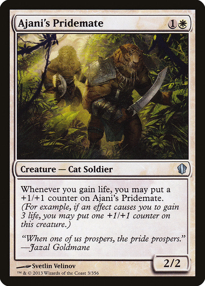 Ajani's Pridemate [Commander 2013] | L.A. Mood Comics and Games