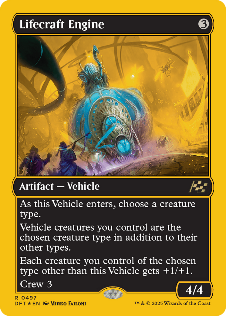 Lifecraft Engine (First-Place Foil) [Aetherdrift] | L.A. Mood Comics and Games